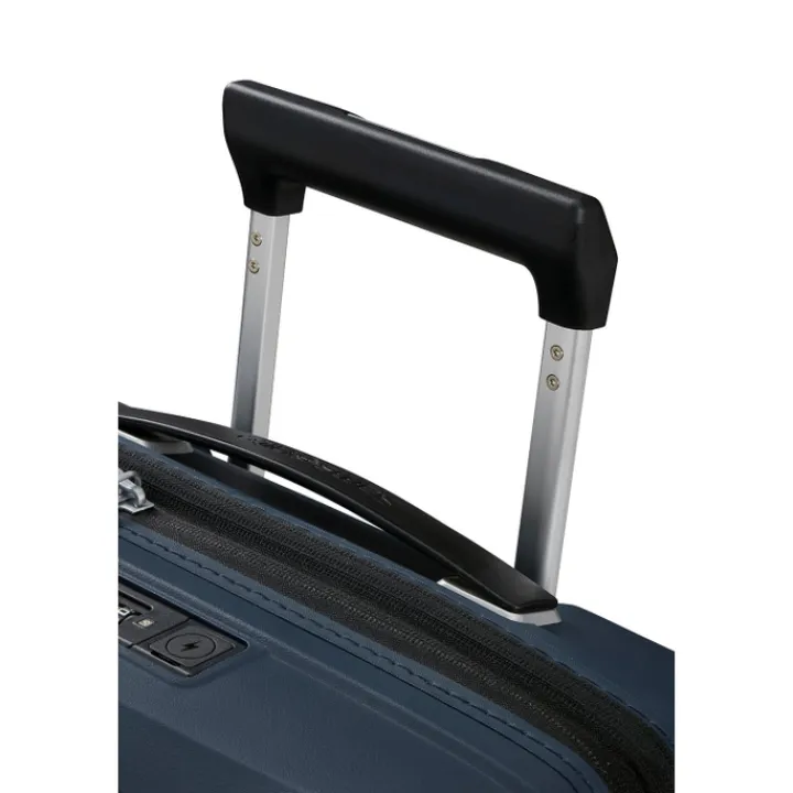 Transavia Trolleys|Ryanair Trolleys>Samsonite Upscape Spinner 55 Expandable blue nights