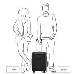 Transavia Trolleys|Ryanair Trolleys>Samsonite Upscape Spinner 55/20 Expandable lime