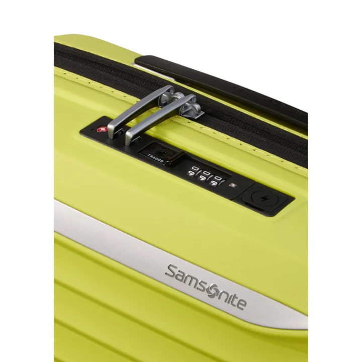 Transavia Trolleys|Ryanair Trolleys>Samsonite Upscape Spinner 55/20 Expandable lime