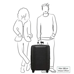 Reistrolleys|Reiskoffers>Samsonite Upscape Spinner 75 Expandable yellow