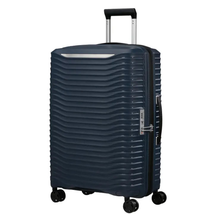 Reistrolleys|Reiskoffers>Samsonite Upscape Spinner 68 Expandable blue nights