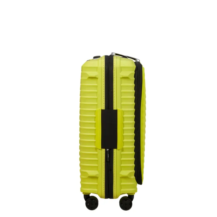 Transavia Trolleys|Handbagage Trolleys>Samsonite Upscape Spinner 55/20 Expandable Easy Access lime