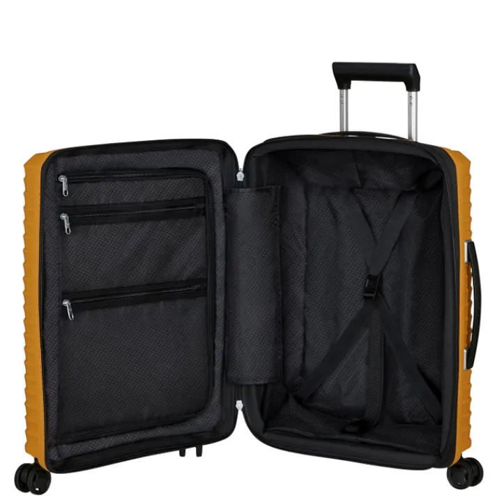 Transavia Trolleys|Ryanair Trolleys>Samsonite Upscape Spinner 55 Expandable yellow