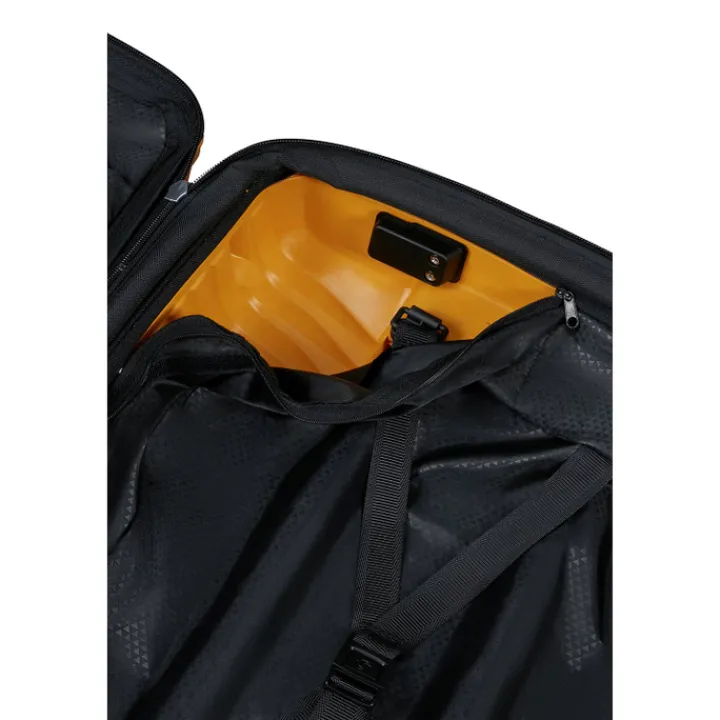 Transavia Trolleys|Ryanair Trolleys>Samsonite Upscape Spinner 55 Expandable yellow