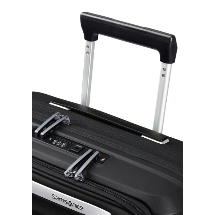 Transavia Trolleys|Handbagage Trolleys>Samsonite Upscape Spinner 55 Exp Easy Access black