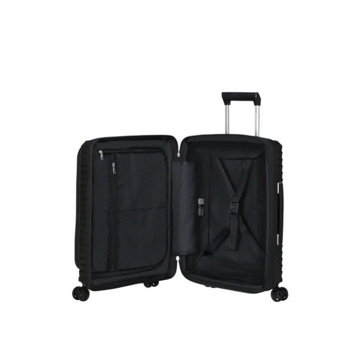 Transavia Trolleys|Handbagage Trolleys>Samsonite Upscape Spinner 55 Exp Easy Access black