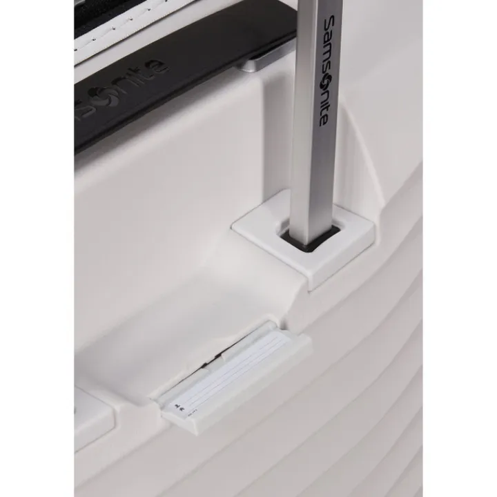 Transavia Trolleys|Ryanair Trolleys>Samsonite Upscape Spinner 55 Exp cloud white