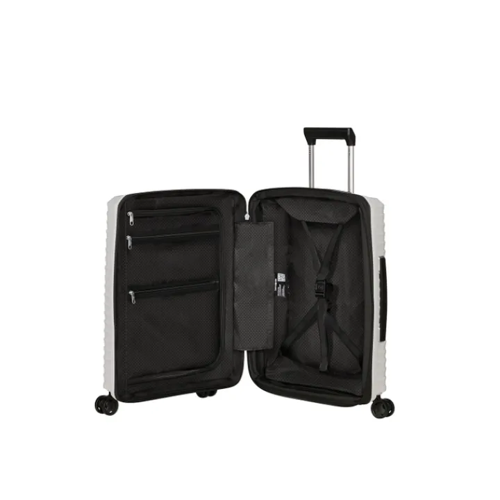 Transavia Trolleys|Ryanair Trolleys>Samsonite Upscape Spinner 55 Exp cloud white