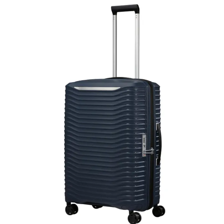 Reistrolleys|Reiskoffers>Samsonite Upscape Spinner 81 Expandable blue nights