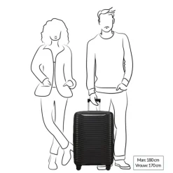 Reistrolleys|Reiskoffers>Samsonite Upscape Spinner 68 Exp cloud white