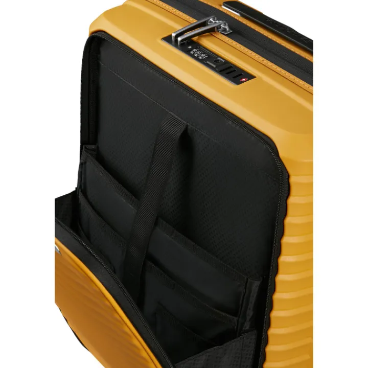 Handbagage Trolleys|Transavia Trolleys>Samsonite Upscape Spinner 55 Exp Easy Access yellow