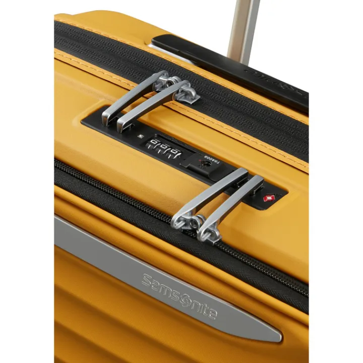 Handbagage Trolleys|Transavia Trolleys>Samsonite Upscape Spinner 55 Exp Easy Access yellow