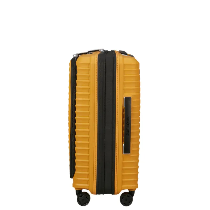 Handbagage Trolleys|Transavia Trolleys>Samsonite Upscape Spinner 55 Exp Easy Access yellow