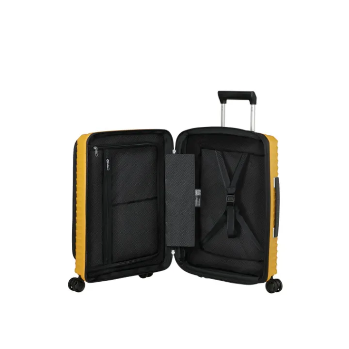 Handbagage Trolleys|Transavia Trolleys>Samsonite Upscape Spinner 55 Exp Easy Access yellow