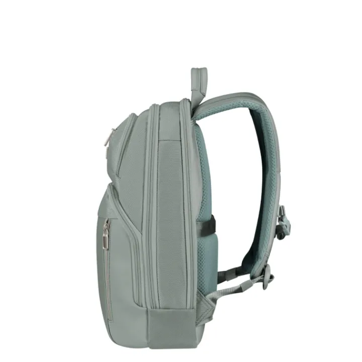 Kleine Rugzakken|Heren Rugzakken>Samsonite Urban Eye Laptop Backpack 14.1" sage