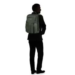 Kleine Rugzakken|Heren Rugzakken>Samsonite Urban-Eye Backpack 15.6" 2 Pockets green
