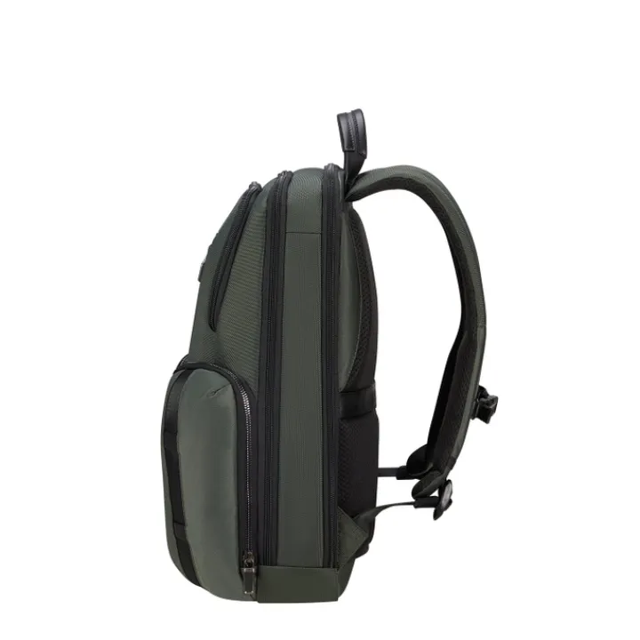 Kleine Rugzakken|Heren Rugzakken>Samsonite Urban-Eye Backpack 15.6" 2 Pockets green