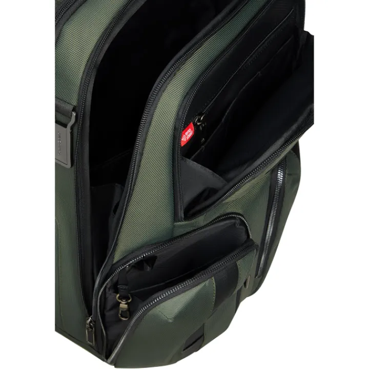 Kleine Rugzakken|Heren Rugzakken>Samsonite Urban-Eye Backpack 15.6" 2 Pockets green