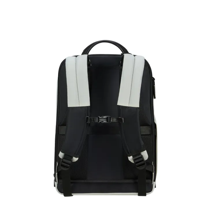 Kleine Rugzakken|Heren Rugzakken>Samsonite Urban-Eye Backpack 15.6" 2 Pockets light grey/lime