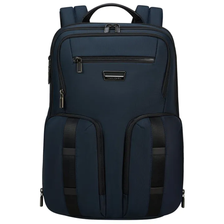 Kleine Rugzakken|Heren Rugzakken>Samsonite Urban-Eye Backpack 15.6" 2 Pockets blue