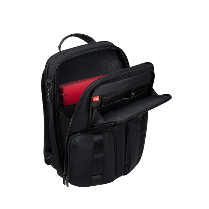 Kleine Rugzakken|Heren Rugzakken>Samsonite Urban-Eye Backpack 15.6" 2 Pockets black