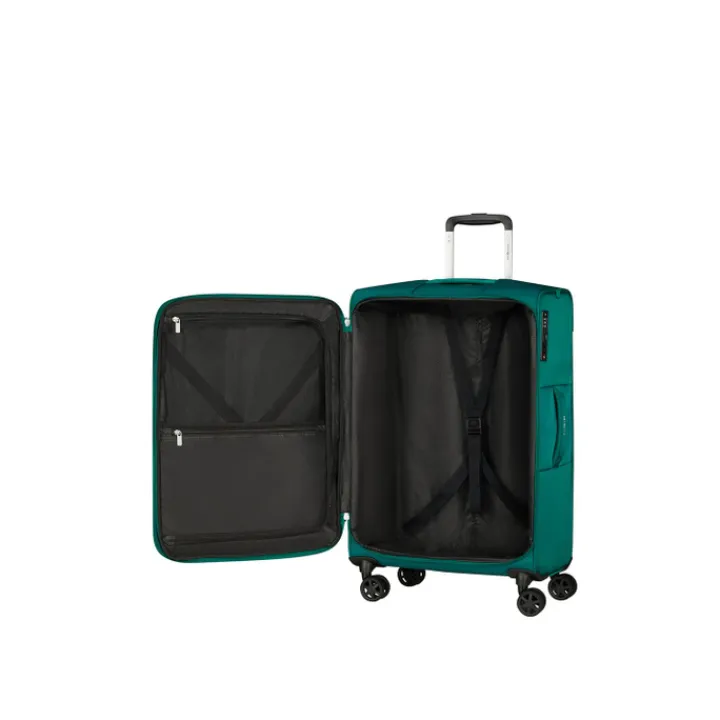 Reistrolleys|Reiskoffers>Samsonite Urbify Spinner 68 Exp pine green
