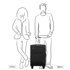Reistrolleys|Reiskoffers>Samsonite Urbify Spinner 68 Exp navy blue
