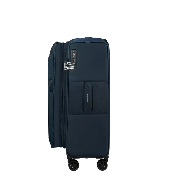 Reistrolleys|Reiskoffers>Samsonite Urbify Spinner 68 Exp navy blue