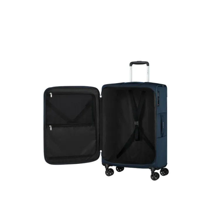 Reistrolleys|Reiskoffers>Samsonite Urbify Spinner 68 Exp navy blue