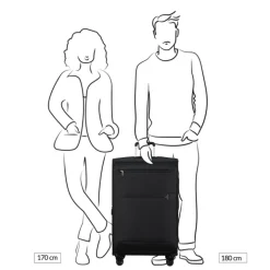 Reistrolleys|Reiskoffers>Samsonite Urbify Spinner 78 Exp black