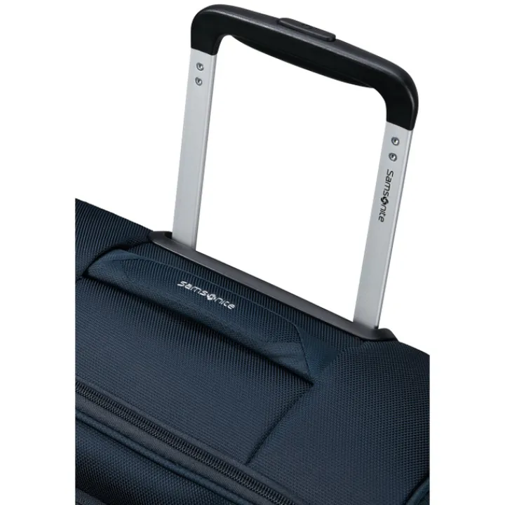 Transavia Trolleys|Handbagage Trolleys>Samsonite Urbify Upright 45 Underseater navy blue