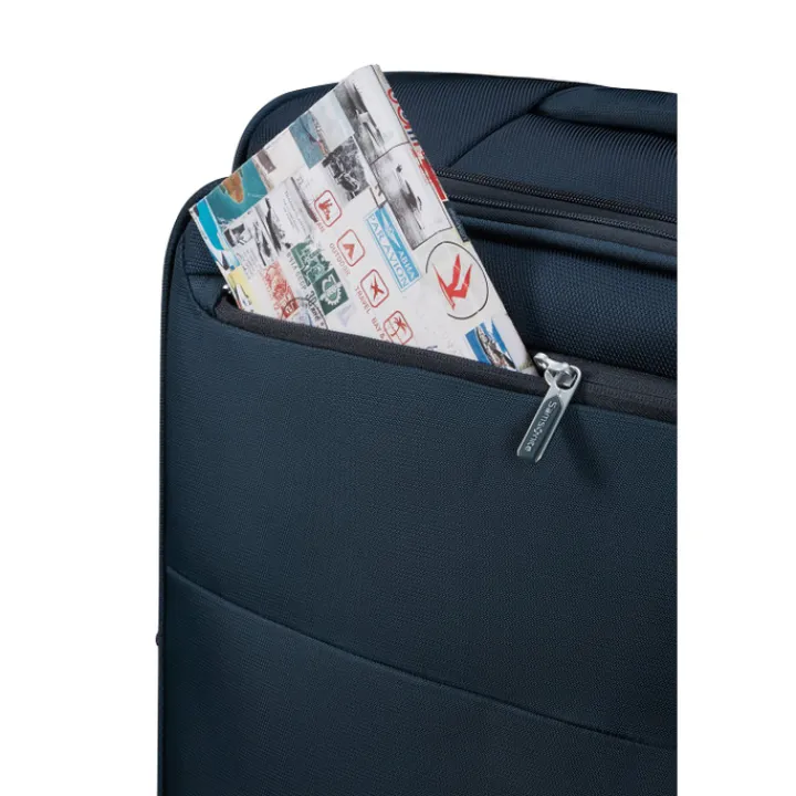 Transavia Trolleys|Handbagage Trolleys>Samsonite Urbify Upright 45 Underseater navy blue