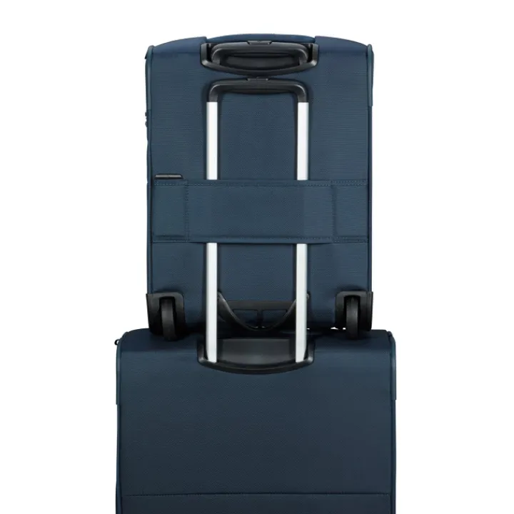 Transavia Trolleys|Handbagage Trolleys>Samsonite Urbify Upright 45 Underseater navy blue