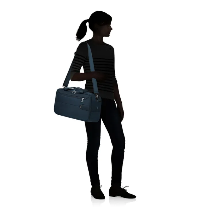 Kleine Reistassen|Handbagage Reistassen>Samsonite Urbify 3-Way Bag Underseater navy blue
