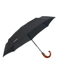 Paraplu'S>Samsonite Wood Classic S 3 Sect. Auto O/C Crook black