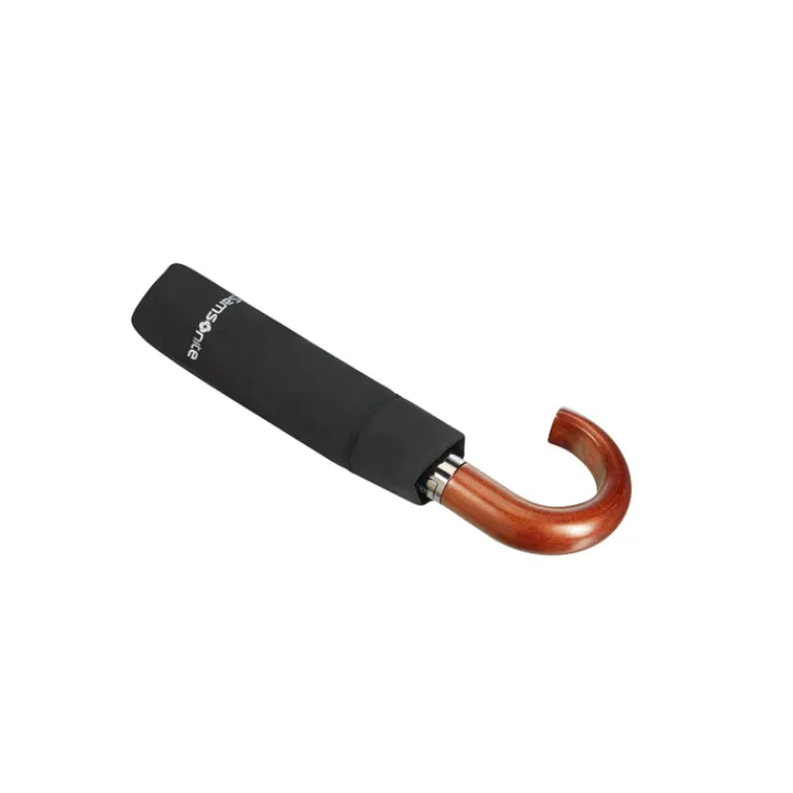 Paraplu'S>Samsonite Wood Classic S 3 Sect. Auto O/C Crook black