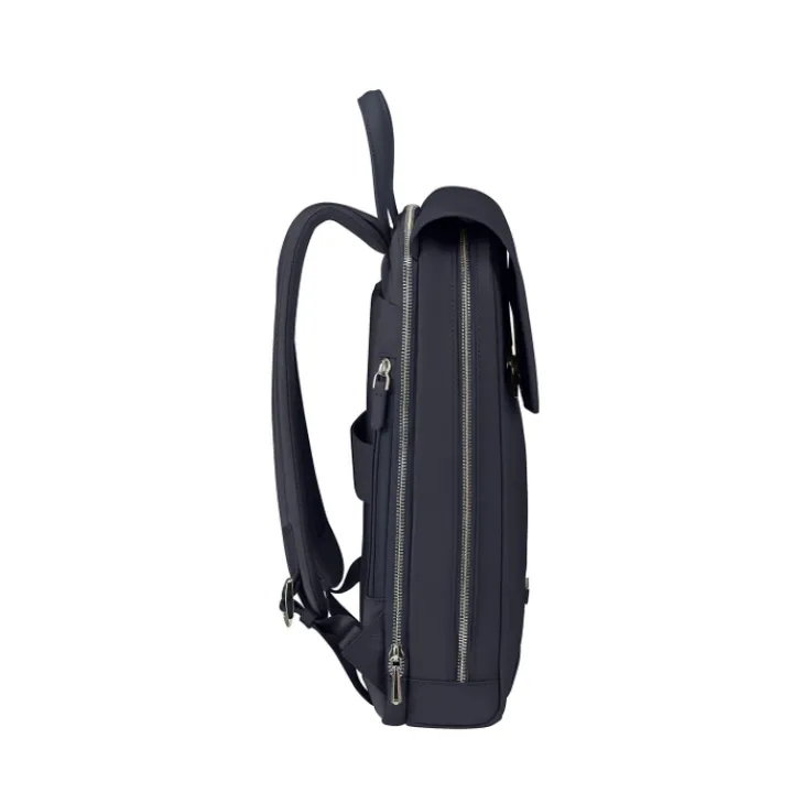 Laptop Schoudertassen|Dames Laptoptassen>Samsonite Zalia 3.0 Backpack W/Flap 14.1" dark navy