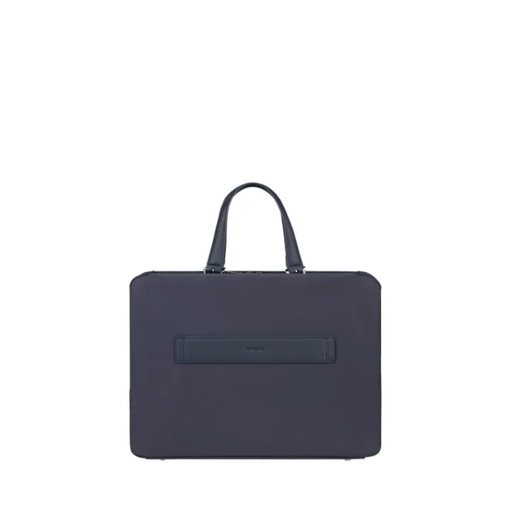 Laptop Schoudertassen|Dames Laptoptassen>Samsonite Zalia 3.0 Bailhandle 3 Comp 14.1" dark navy