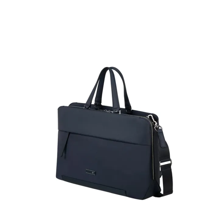 Laptop Schoudertassen|Dames Laptoptassen>Samsonite Zalia 3.0 Bailhandle 3 Comp 14.1" dark navy