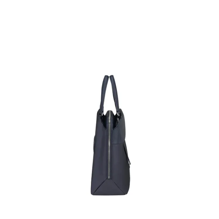 Laptop Schoudertassen|Dames Laptoptassen>Samsonite Zalia 3.0 Bailhandle 3 Comp 14.1" dark navy