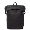 Schoolrugzak|Heren Schooltassen>Sandqvist Alfred Backpack black with black webbing
