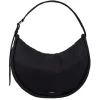 Schoudertassen|Crossbody>Sandqvist Curve Crossbody Round L black