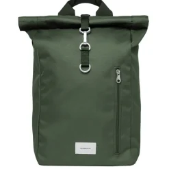 Kleine Rugzakken|Daypack>Sandqvist Ground Rolltop Backpack L dawn green with dawn green webbing