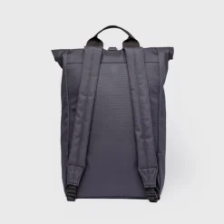Kleine Rugzakken|Daypack>Sandqvist Ground Rolltop Backpack L asphalt with black webbing