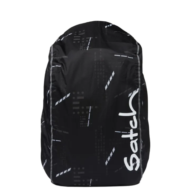 Rugzakhoezen>Satch Accessoires Regenhoes black reflective