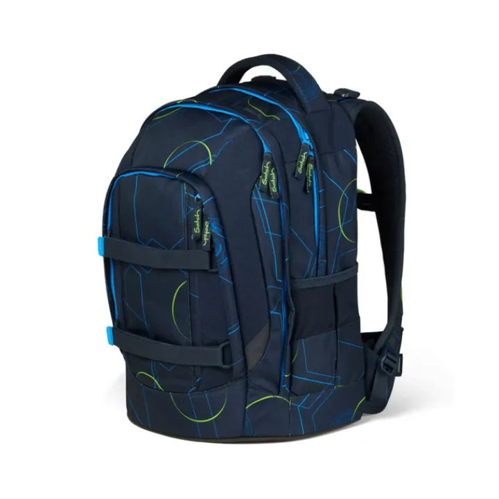 Schoolrugzak|Heren Schooltassen>Satch Pack School Backpack blue tech