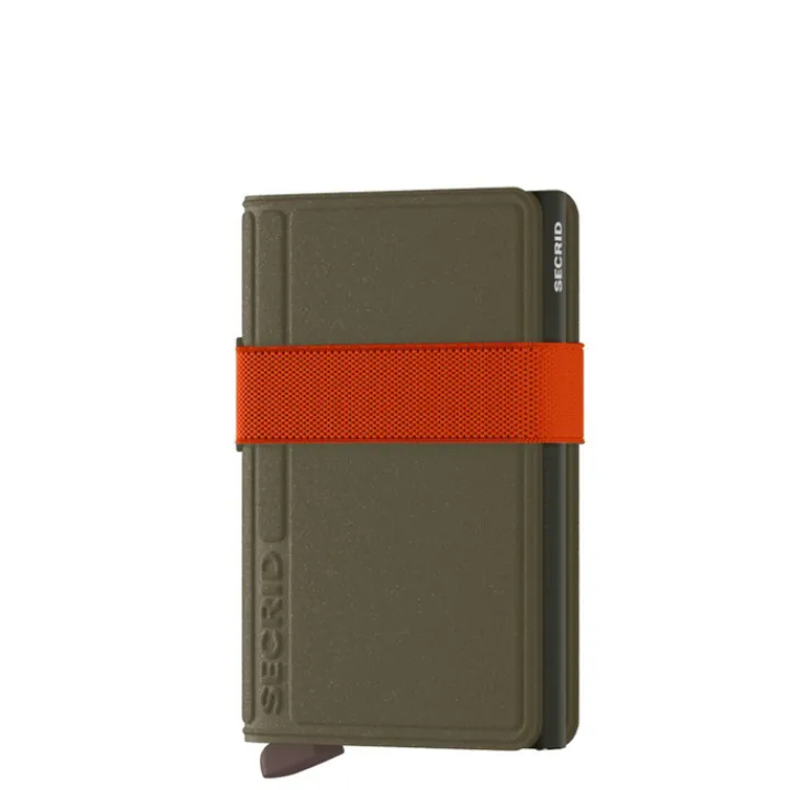 Pasjeshouders|Creditcardhouders>Secrid Bandwallet Liba green orange