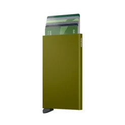 Rfid Portemonnees|Kleine Portemonnees>Secrid Cardprotector Cardholder kelp
