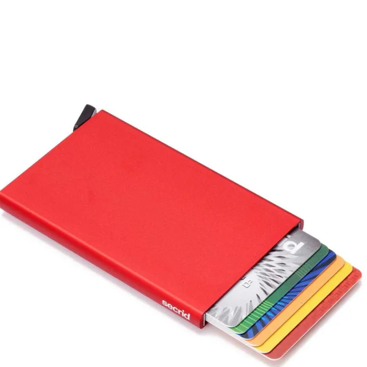 Pasjeshouders|Creditcardhouders>Secrid Cardprotector Kaarthouder red