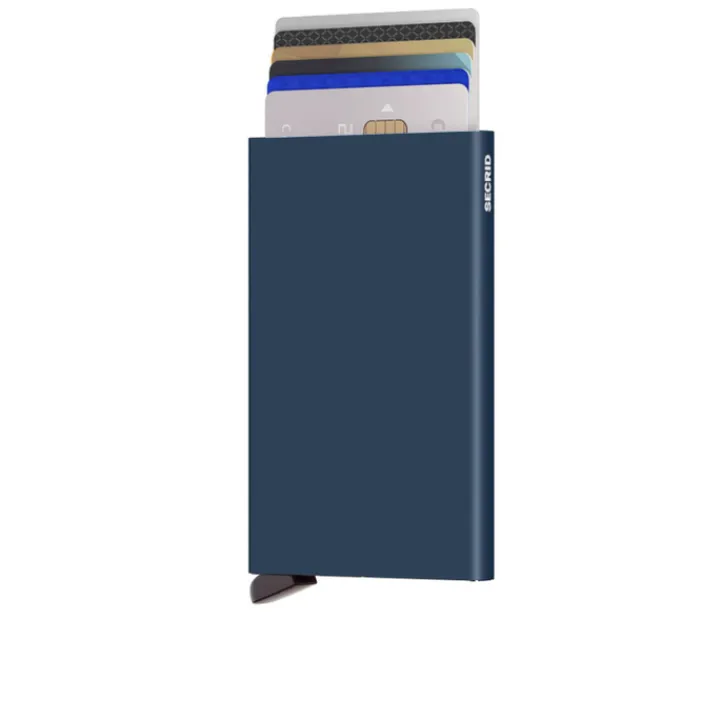 Pasjeshouders|Creditcardhouders>Secrid Cardprotector Kaarthouder navy